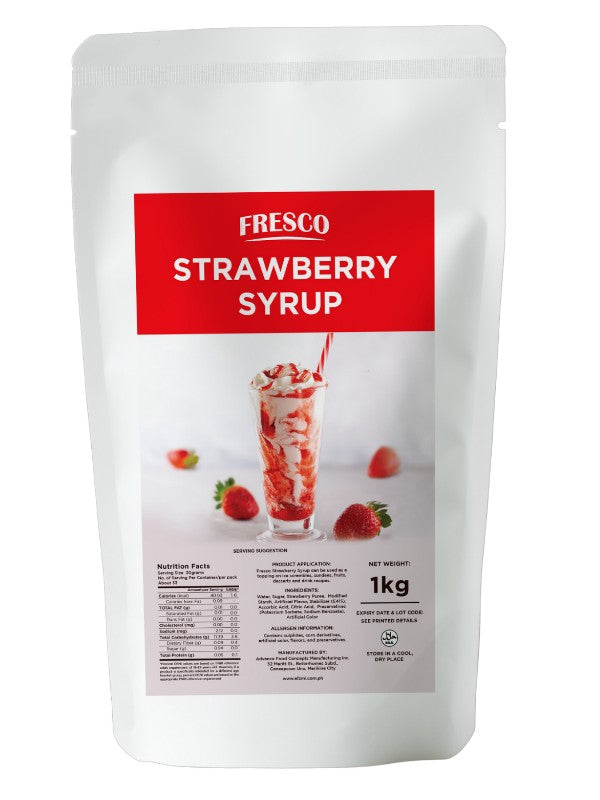 Fresco Maple, Chocolate, Caramel, Strawberry and Salted Caramel Syrup [BUNDLE OF 2]