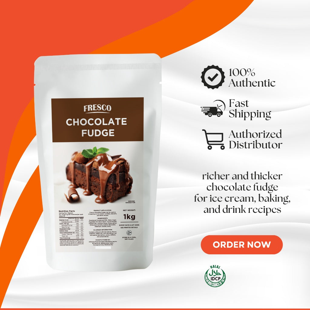 Fresco Chocolate, Caramel and Salted Caramel Fudge 1kg [BUNDLE OF 2]