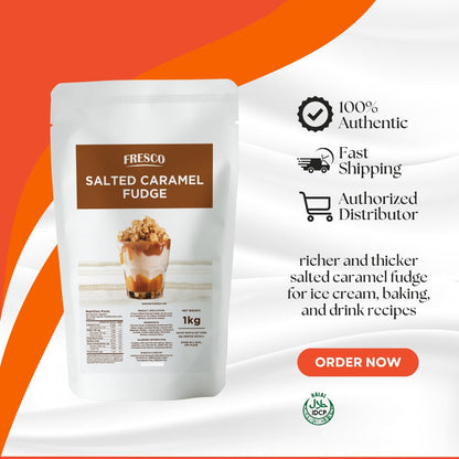 Fresco Maple, Chocolate, Caramel, Strawberry and Salted Caramel Syrup [BUNDLE OF 2]