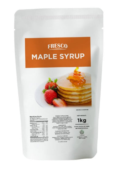 Fresco Maple, Chocolate, Caramel, Strawberry and Salted Caramel Syrup [BUNDLE OF 2]