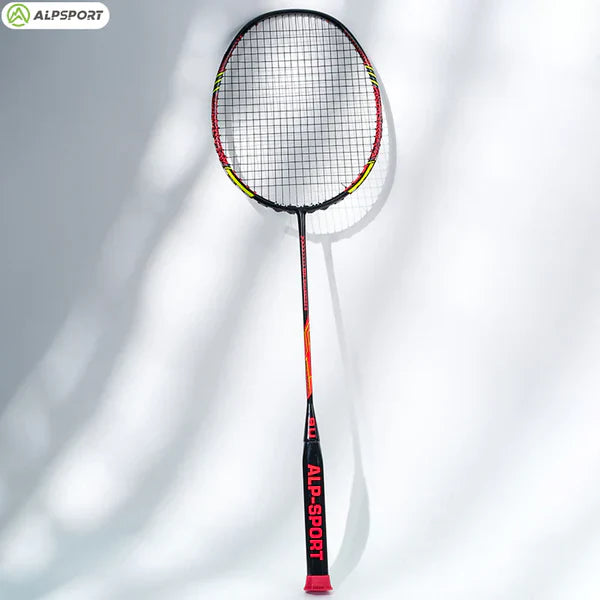 ALPSPORT SR - ALP SR Double-Edged Badminton Racket 9U/G5  [100% Full Carbon Fiber] - 1PC