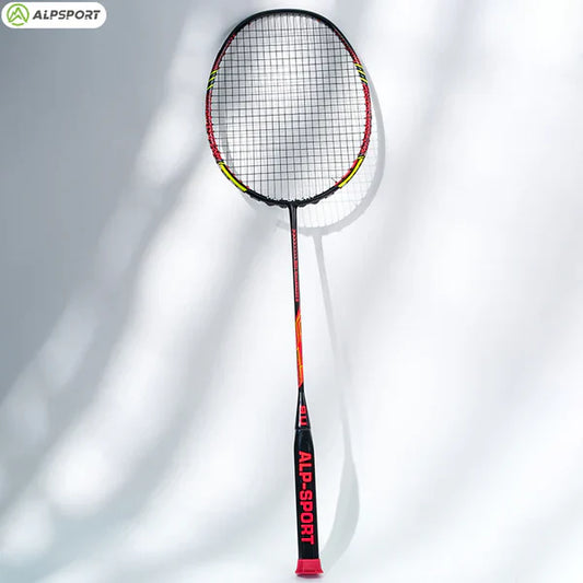 ALPSPORT SR - ALP SR Double-Edged Badminton Racket 9U/G5  [100% Full Carbon Fiber] - 1PC