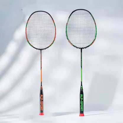 ALPSPORT SR - ALP SR Double-Edged Badminton Racket 9U/G5  [100% Full Carbon Fiber] - 1PC