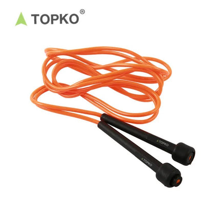 TOPKO Portable Jump-Rope [Plastic Handle] - ORANGE