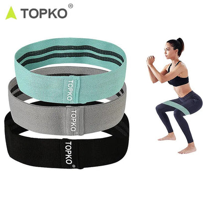 TOPKO Hip Bands [Set of 3]