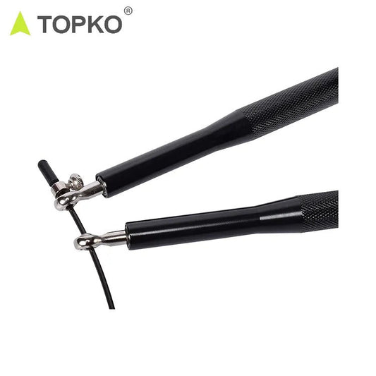 TOPKO Portable High Speed Jump rope [wire] - BLUE