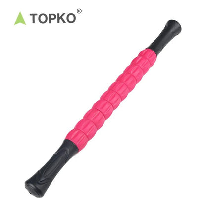 TOPKO Plastic Massage Stick [ Muscle Roller Stick]