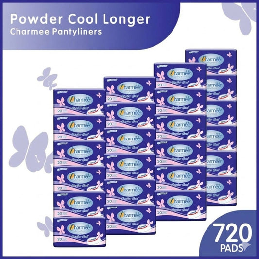 1 CASE - Charmee Pantyliner Powder Cool Longer [20's x 36 Packs]