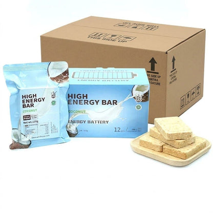 1 CASE High Energy Bar [9 Boxes x 12pcs]  Exp. Date 2044 - COCONUT