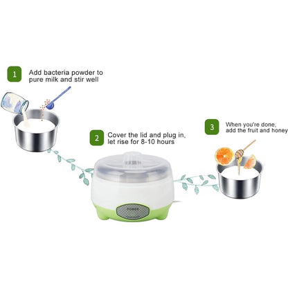 Segoi YOGURT MAKER 1 Liter ... make your own yogurt today