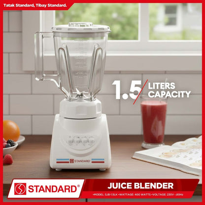 STANDARD Juice Blender Plastic Jar  1.5L - SJB-1.5LK