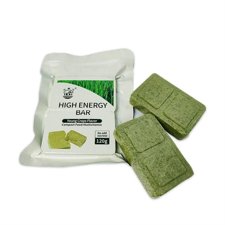 1 BOX - High Energy Bars [120g x 12pcs] Non-Sugar Young Crops Flavor