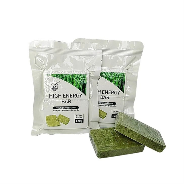 1 BOX - High Energy Bars [120g x 12pcs] Non-Sugar Young Crops Flavor