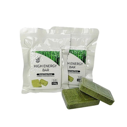 1 BOX - High Energy Bars [120g x 12pcs] Non-Sugar Young Crops Flavor